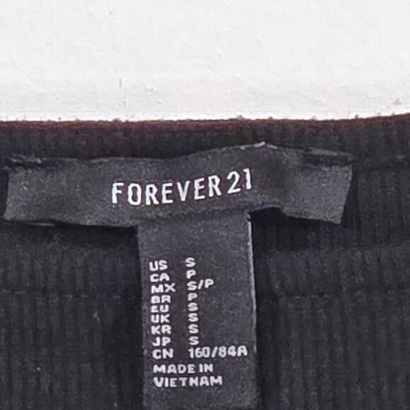 Forever 21 Bundle Of Two Black Tops. Size Small - Picture 6 of 8